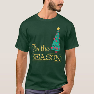 Weihnachtszitate mit Weihnachtsbaum Familie T-Shirt