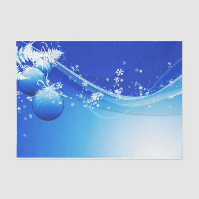 Weihnachtszittel/Ornamente Seidenpapier (Vorderseite)