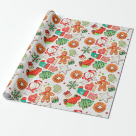 Weihnachtszucker Geschenkpapier