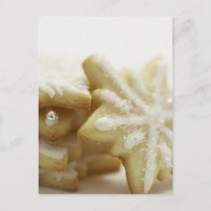 Weihnachtszucker Grußkarten und Aufkleber Feiertagspostkarte