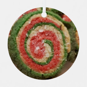 Weihnachtszucker-Kekspuff Ornament Aus Metall