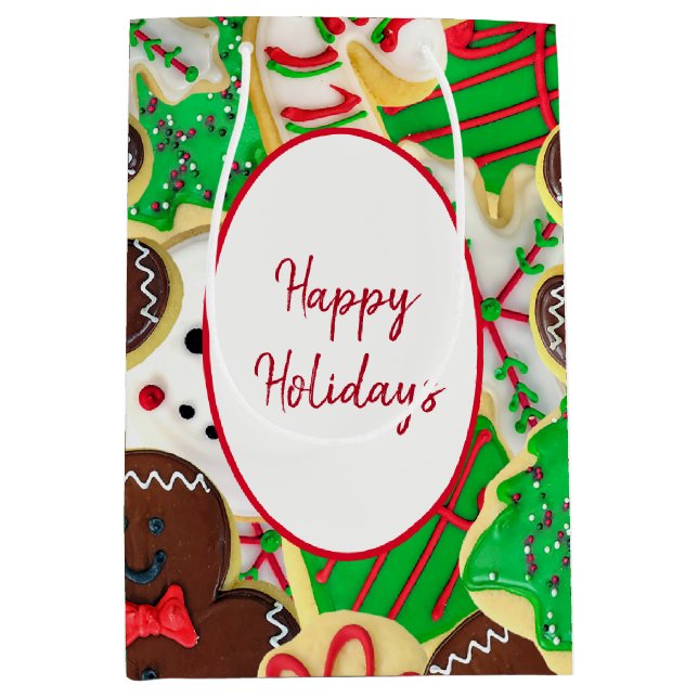 Weihnachtszucker Mittlere Geschenktüte (Vorderseite)