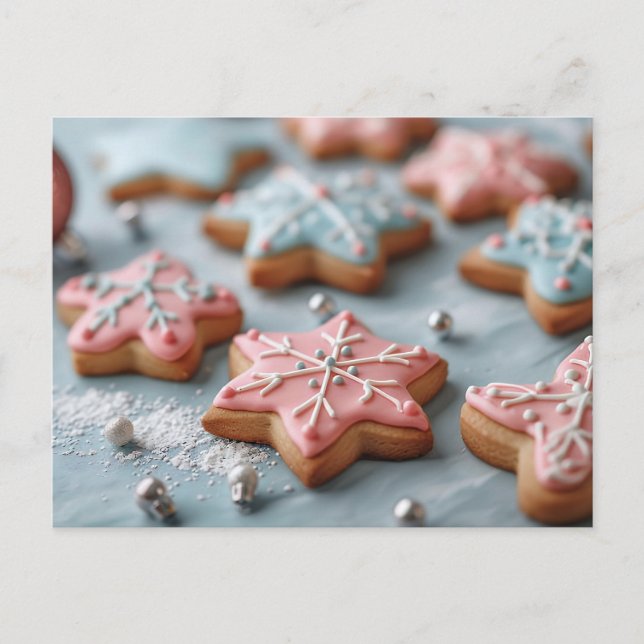 Weihnachtszucker Postkarte (Vorderseite)
