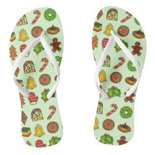 Weihnachtszucker Weihnachtsgebäck Flip Flops