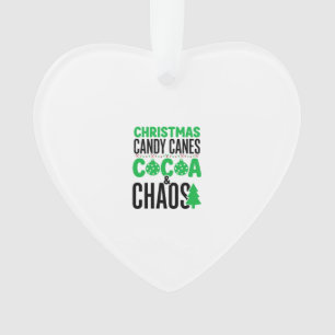 Weihnachtszuckerstangen Kakao Chaos Design Ornament