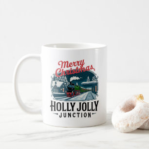 Weihnachtszug Kaffeetasse