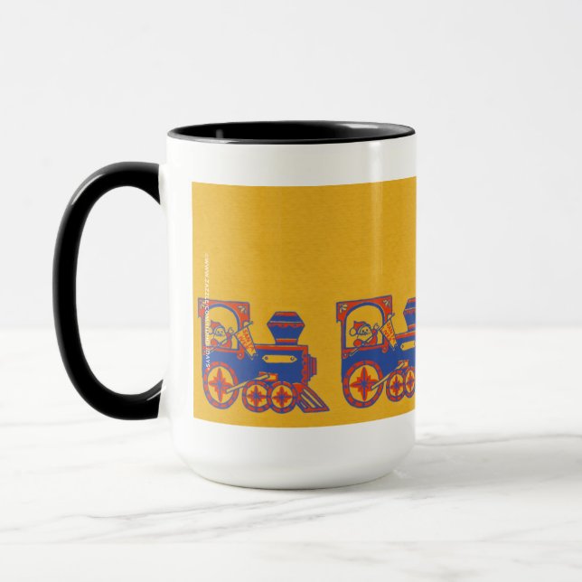 Weihnachtszug Tasse (Links)