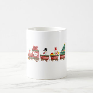 Weihnachtszug-Tasse Kaffeetasse