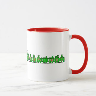 Weihnachtszug-Tasse Tasse