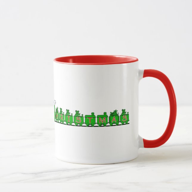 Weihnachtszug-Tasse Tasse (Rechts)