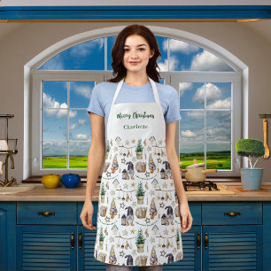 Weihnachtszwerge Schürze