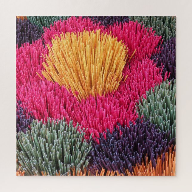 Weihrauch, Aroma, Stock, Rauch, traditionell, Puzzle (Vertikal)