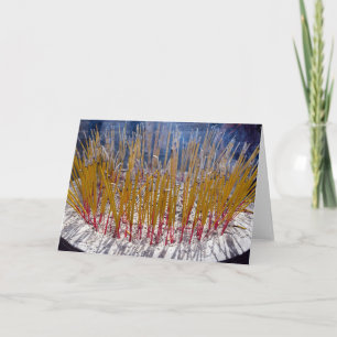 Weihrauch in einem Tempel - Zhongdian, Yunnan, Chi Karte