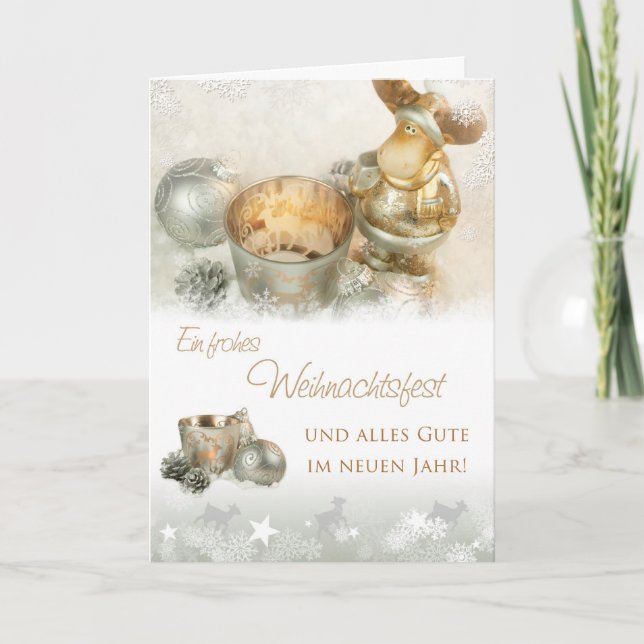 Weihselch Feiertagskarte (Vorderseite)