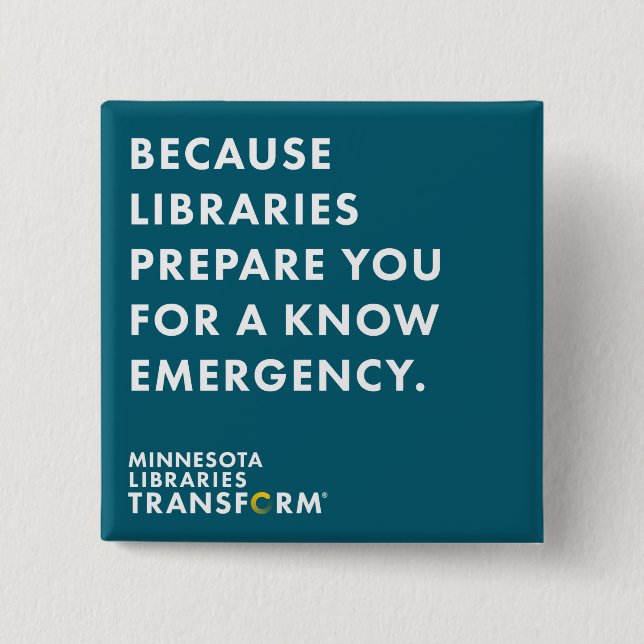 Weil aquamarines kennen Sie, knöpfen Sie Button (Vorderseite)