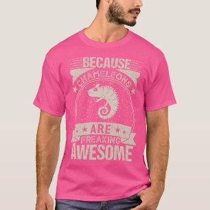 Weil Chameleons Phantastische Chameleon erfrieren T-Shirt