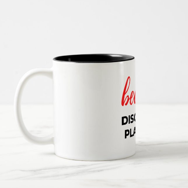 Weil Entladeplanung 2 Zweifarbige Tasse (Links)