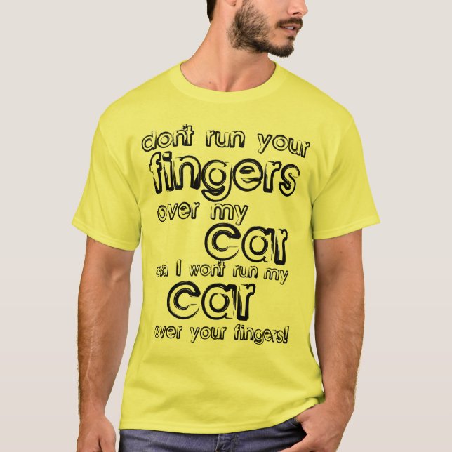 Weil Fingers Funny Shirt (Vorderseite)