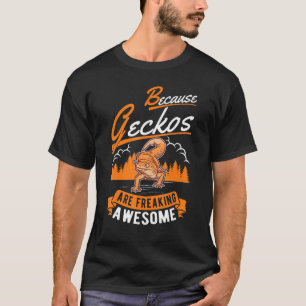 Weil Geckos Phantastisches Gecko erfrieren T-Shirt