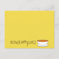 Weil glückliche Lieben Teeslogan, japanische Tasse