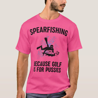 Weil Golf für Weicheier ist Lustiges Angelgeschenk T-Shirt