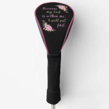 "Weil Gott in mir ist" Golf Head Cover