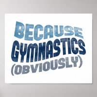 Weil Gymnastik Poster Funny Gymnastik Kunst drucke