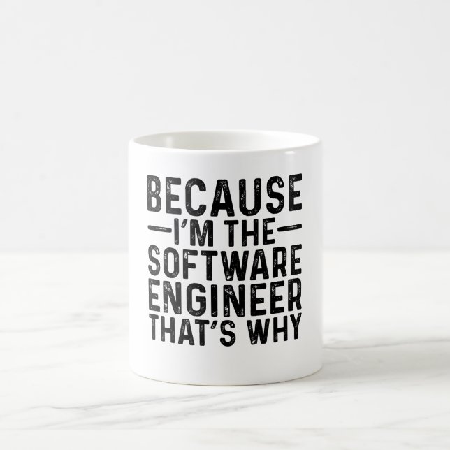 Weil ich der Software-Ingenieur bin, ist das der G Kaffeetasse (Mittel)