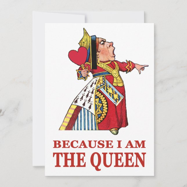 WEIL ICH DIE QUEEN BIN (Vorderseite)