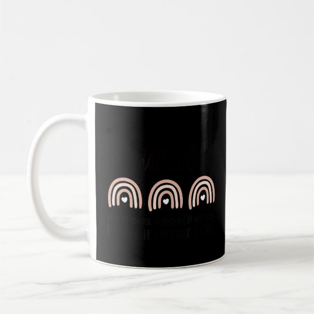 Weil ich Freiwillige pflege Kaffeetasse (Links)