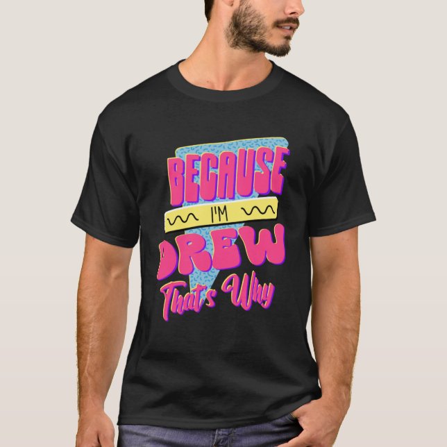 Weil ich Gezeichnet werde, deshalb T-Shirt (Vorderseite)