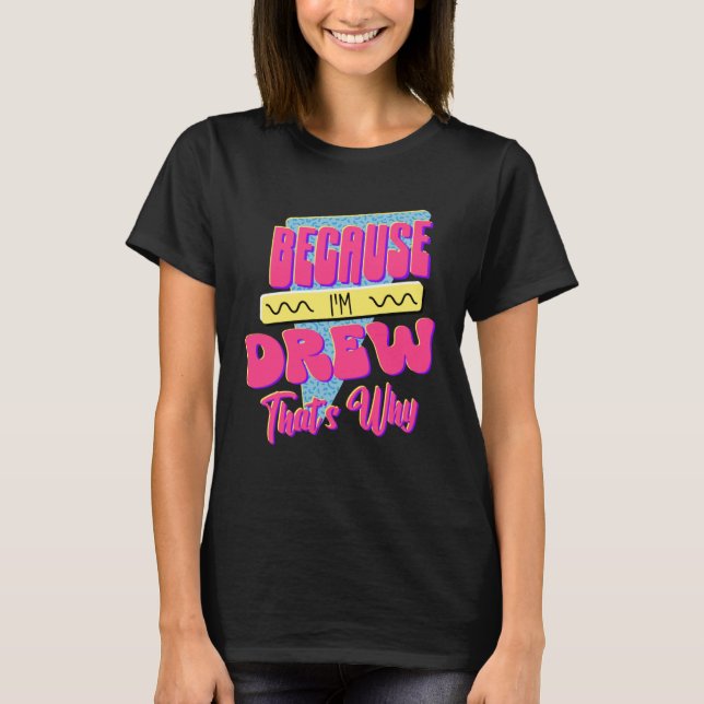 Weil ich Gezeichnet werde, deshalb T-Shirt (Vorderseite)