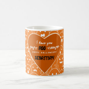 Weil ich Sie nur Bookause Ghost Gang Orange Liebe Kaffeetasse