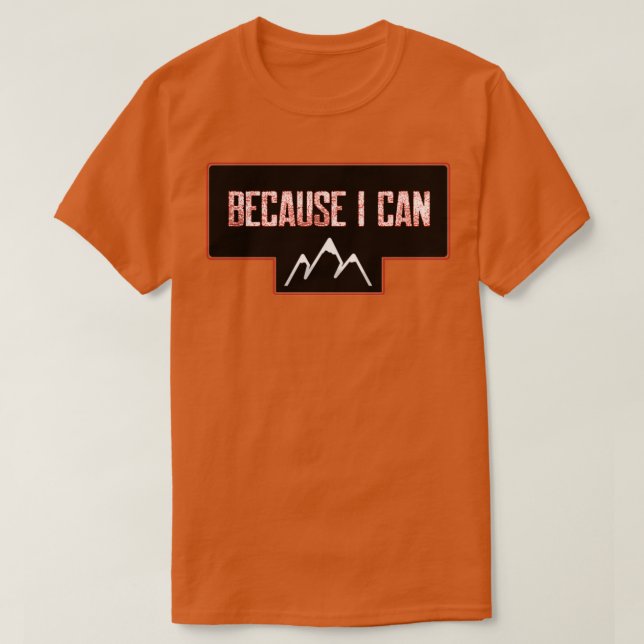 Weil ich T-Shirt (Design vorne)