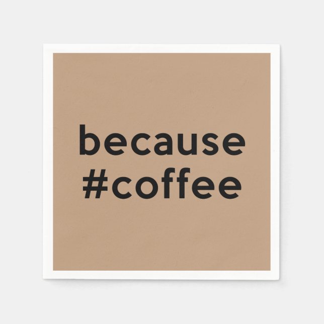 Weil Kaffee Serviette (Vorderseite)