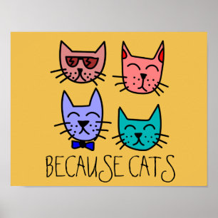 WEIL KATS Posters Prints Poster