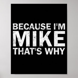 Weil Mike das ist warum sarkastisch Geburtstag lus Poster