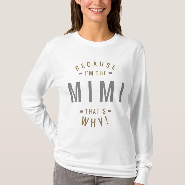 Weil Mimi T-Shirt (Vorderseite)
