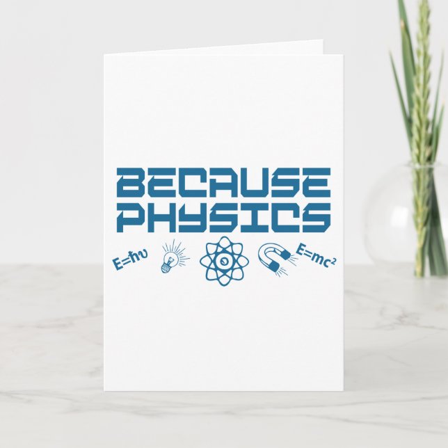Weil Physik Karte (Vorderseite)