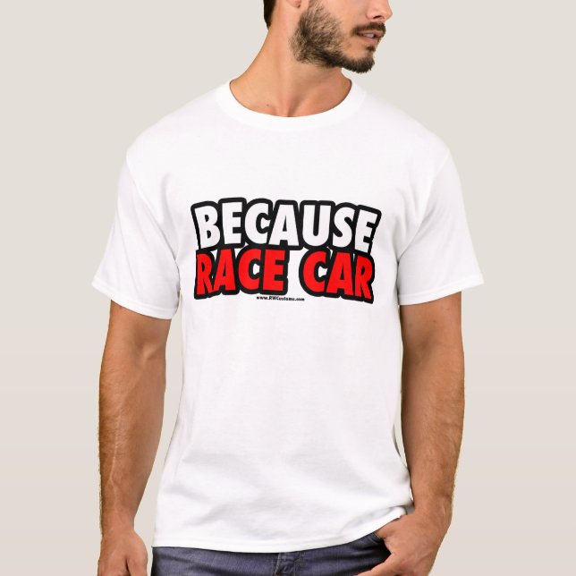 Weil Rennwagen (Licht) T-Shirt (Vorderseite)