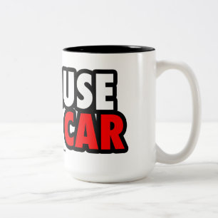 Weil Rennwagen Zweifarbige Tasse