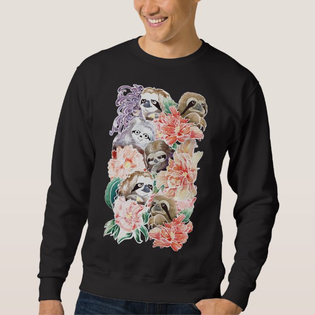 Weil Slots die Farbe Wasser Sweatshirt (Vorderseite)