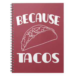 Weil Tacos Notizblock