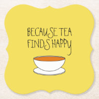 Weil Tee glücklichen Slogan findet, japanischen St