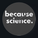 Weil Wissenschaft Große Wanduhr<br><div class="desc">Weil Wissenschaft</div>