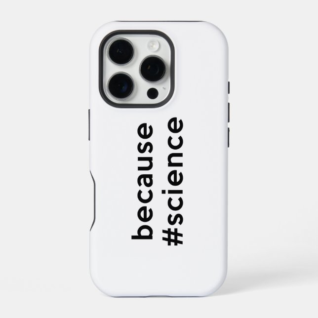 Weil Wissenschaft iPhone Hülle (Rückseite)