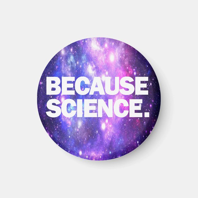 Weil Wissenschaft Magnet (Vorne)