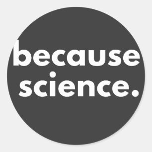Weil Wissenschaft Runder Aufkleber