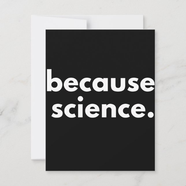 Weil Wissenschaft Save The Date (Vorderseite)