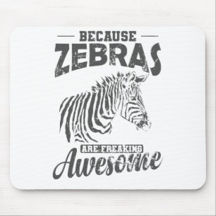 Weil Zebras Phantastisches Afrika erfrieren Mousepad